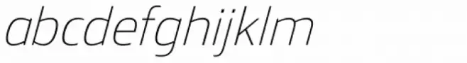 Mitram Light Italic
