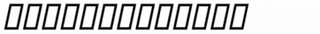 MODERN Italic