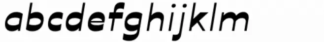 Mode 0 Black Negativ Italic