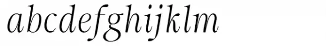 Moisette Light Italic