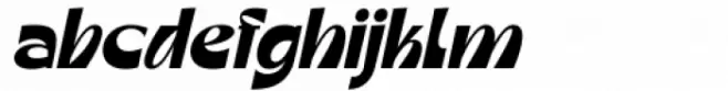 Mollie Rocky Extra Bold Italic