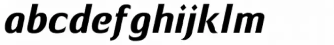Mondial Plus Bold Italic