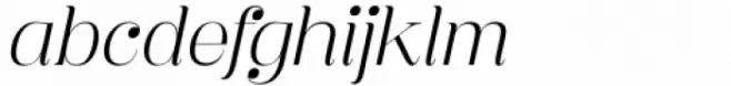 Monema Extra Light Italic