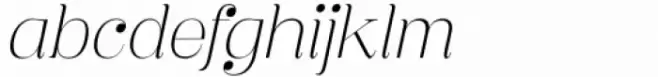 Monema Thin Italic