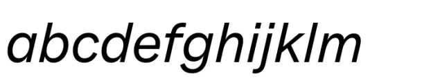 Monto Grotesk Display Regular Italic