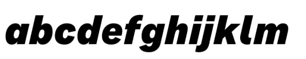 Monto Grotesk Heavy Italic