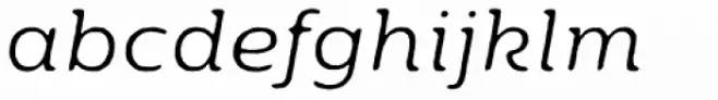 Moreno Rough Two Light Italic
