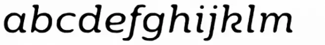 Moreno Rough Two Regular Italic