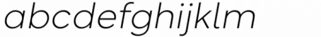 Mundial Hairline Italic