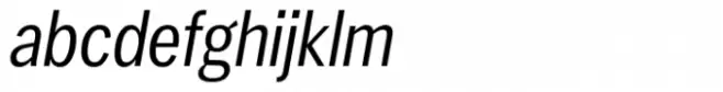 Murs Gothic Narrow Regular Italic