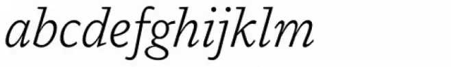 MVB Dovetail Light Italic