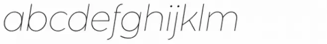 Naste Thin Italic