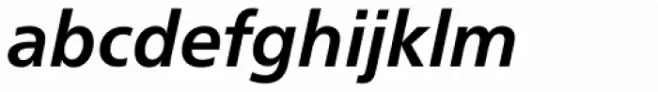 Neue Frutiger Pro Bold Italic