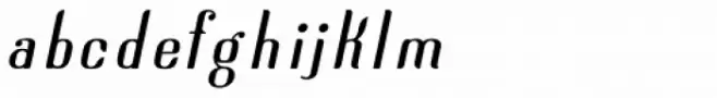 New Lanzelott sans italic