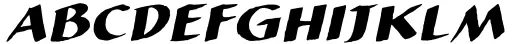 Nightmark BB Bold Italic