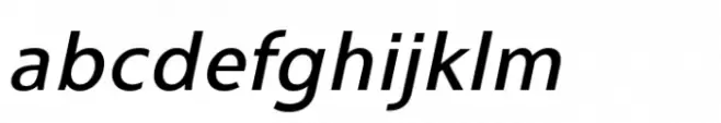 Ninova Pro Medium Italic