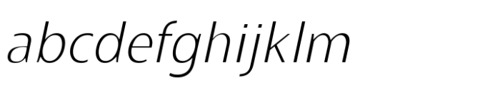 Ninova Thin Italic Con