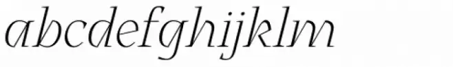 Noctis Light Italic