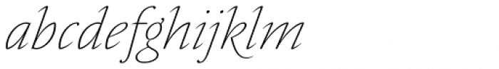 Nocturne Serif Thin Italic