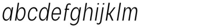 Nominee Ultra Light Condensed Italic
