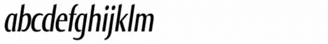 Norma Compressed Italic
