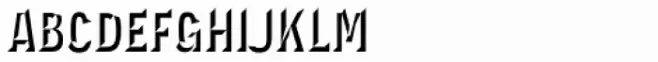 Novecento Carved Condensed Bold