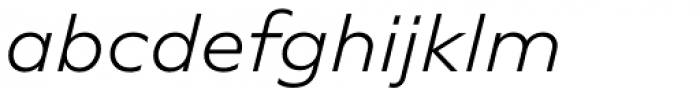 Novera Classic Light Italic