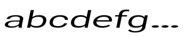 Nu Sans Expanded Slanted