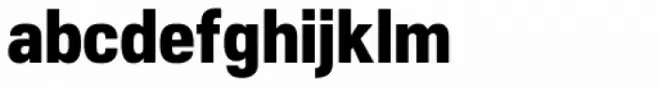 Nuber Next Black Condensed