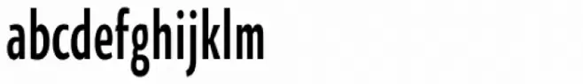 Oksana Sans Compressed Bold