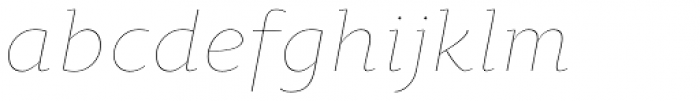Oksana Text Std Thin Italic