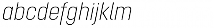 Opinion Pro Condensed Extra Light Italic