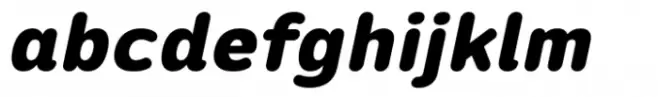 Opun Loop Extra Bold Italic