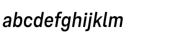 Ordina Condensed Medium Oblique