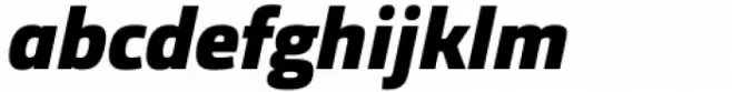 Orgon Plan Extra Bold Italic
