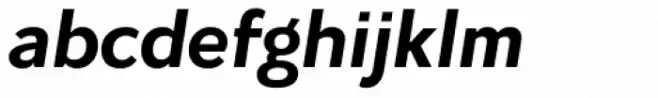 Osnova Pro Bold Italic