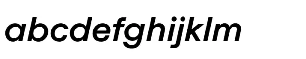 OT Replica Semibold Italic