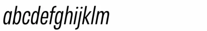 Otoiwo Grotesk Compressed Italic