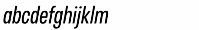 Otoiwo Grotesk Compressed Medium Italic