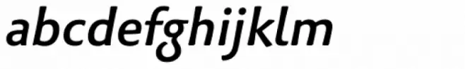 Palatino Sans Pro Medium Italic