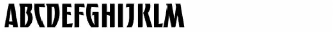 Panther Black Condensed