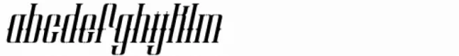 Patinas Stencil  Italic