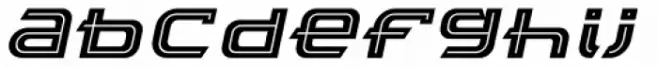 Peloric Inline Italic