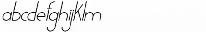 Peroba Rosa Light Italic