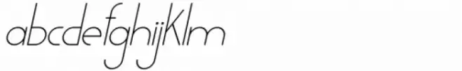 Peroba Rosa Thin Italic