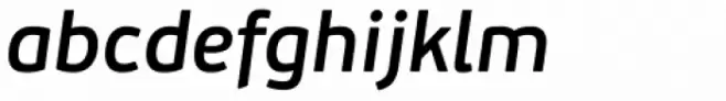 PF Beau Sans Pro SemiBold Italic