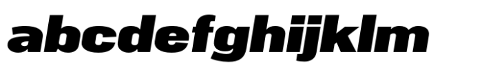 PG Grotesque Extended ExtraBold Italic