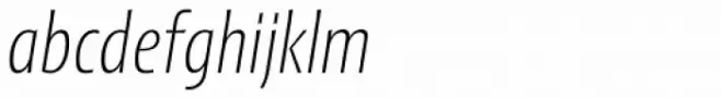 Picador Sans Extra Light Italic