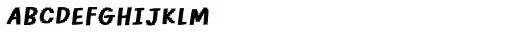 Pixel Pants Bold Italic