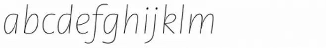PMN Caecilia Sans Pro Text Thin Italic